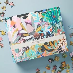 Anthropologie Secret Garden Puzzle Journey of Something